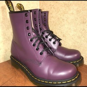 Purple Dr. Martens!!
